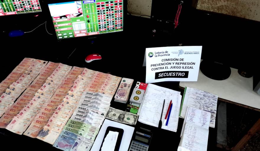 Allanamientos en Buenos Aires Contra el Juego Ilegal Detectado por Denuncias Anónimas
