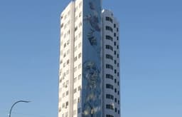Avanza en La Plata el mural más grande dedicado al Papa Francisco