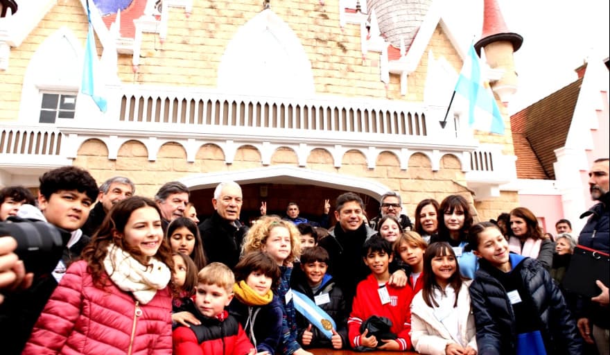 Alak y Kicillof inauguran renovaciones en la República de los Niños de cara a las vacaciones