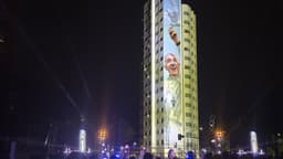 Descubren en La Plata el mural más grande dedicado al Papa Francisco