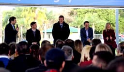 Kicillof, Massa y Katopodis coordinan estrategia electoral con intendentes bonaerenses