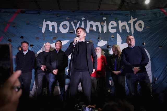 Kicillof llama a movilizarse y votar para detener a Milei y su proyecto de ajuste