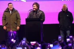 Milei finalizó su campaña en Moreno con duras críticas al kirchnerismo