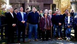 La Plata rindió tributo a Ricardo Balbín en el 44° aniversario de su muerte