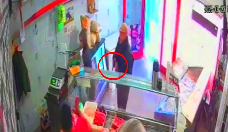 Violento asalto a mano armada en carnicería de La Plata en solo 30 segundos
